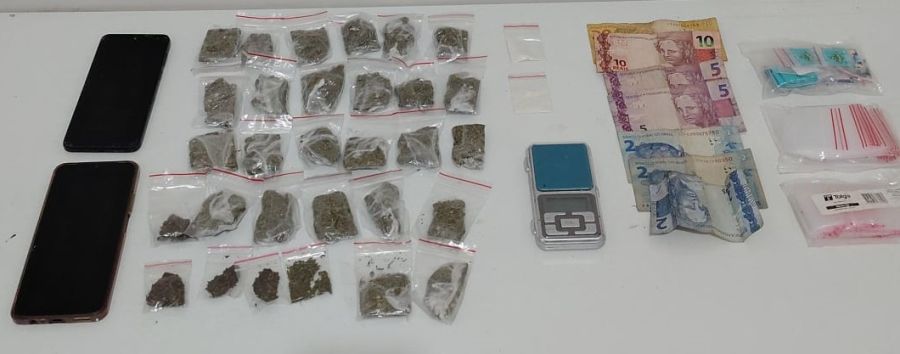 Ação policial no São Cristóvão resulta em prisão por tráfico e apreensão de drogas em São João Nepomuceno